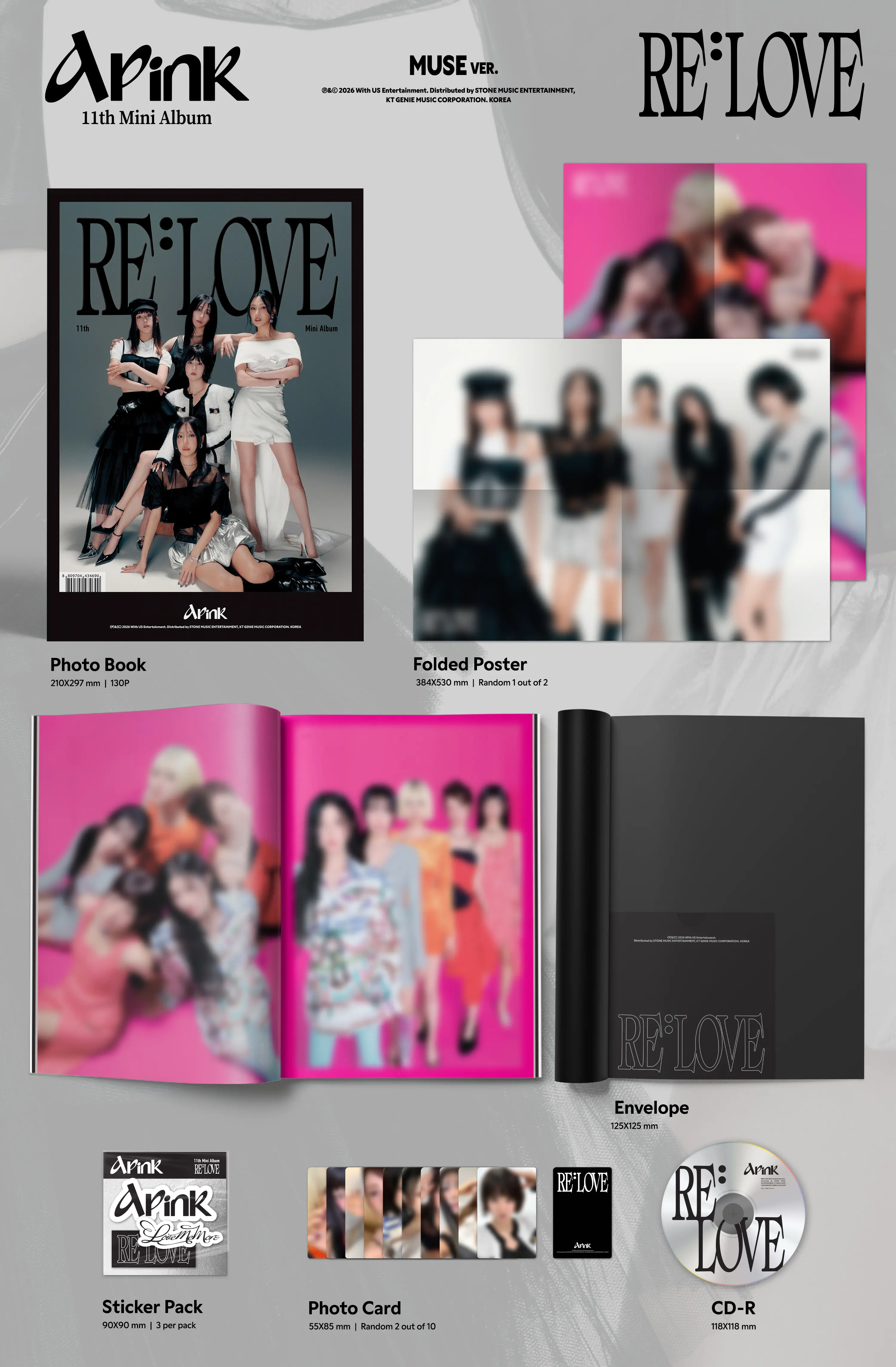 APINK RE : LOVE PHOTOBOOK VER